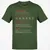 Drummer Stats Classic Unisex T-Shirt - Military Green - 6