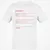Pianist Stats Classic Unisex T-Shirt - White - 12