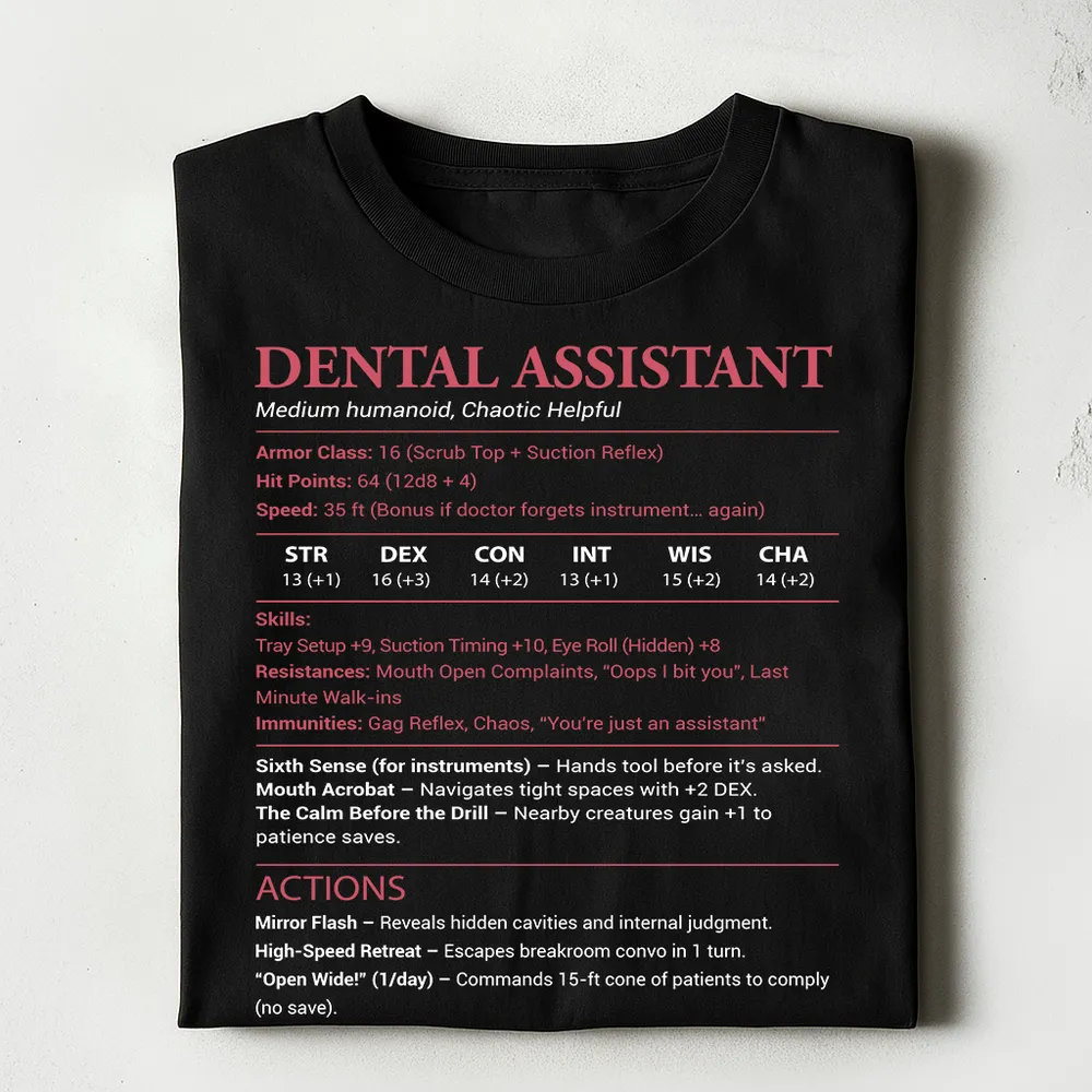 Dental Assistant Classic Unisex T-Shirt - 1