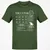 Educator New Classic Unisex T-Shirt - Military Green - 6