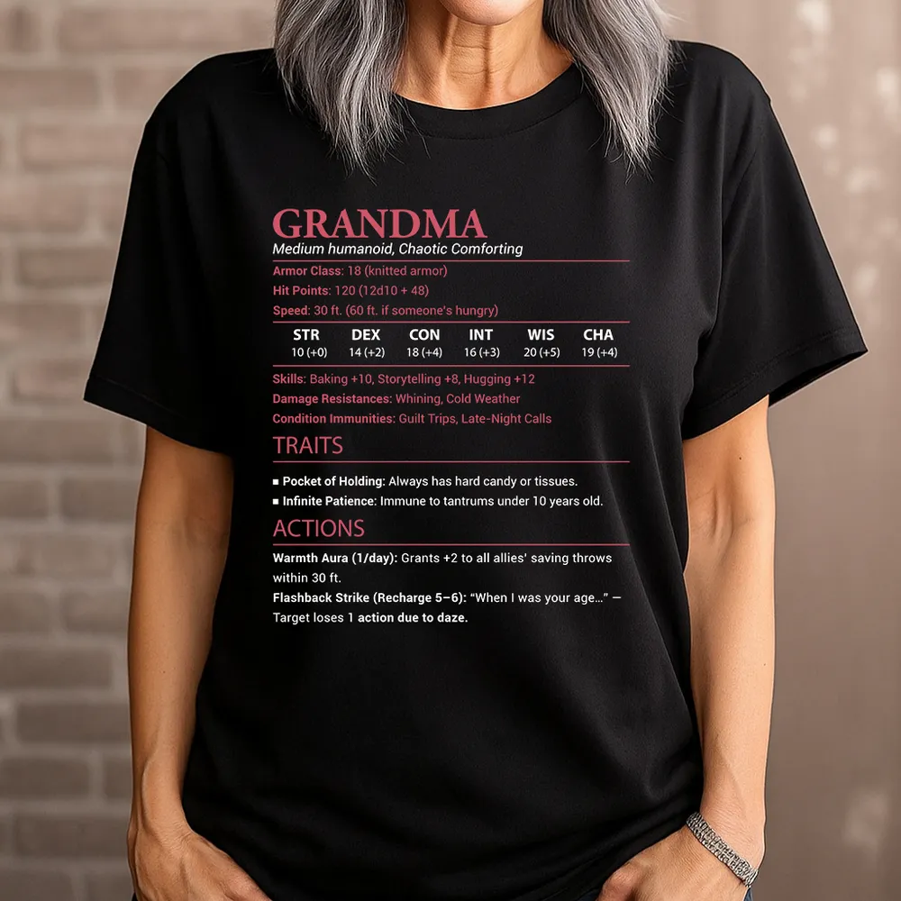 Grandma Stats Classic Unisex T-Shirt - 1
