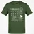 Librarian New Classic Unisex T-Shirt - Military Green - 6