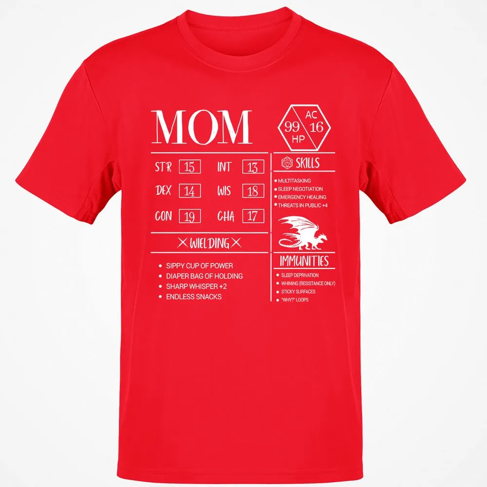 Mom New Classic Unisex T-Shirt - Red - 10