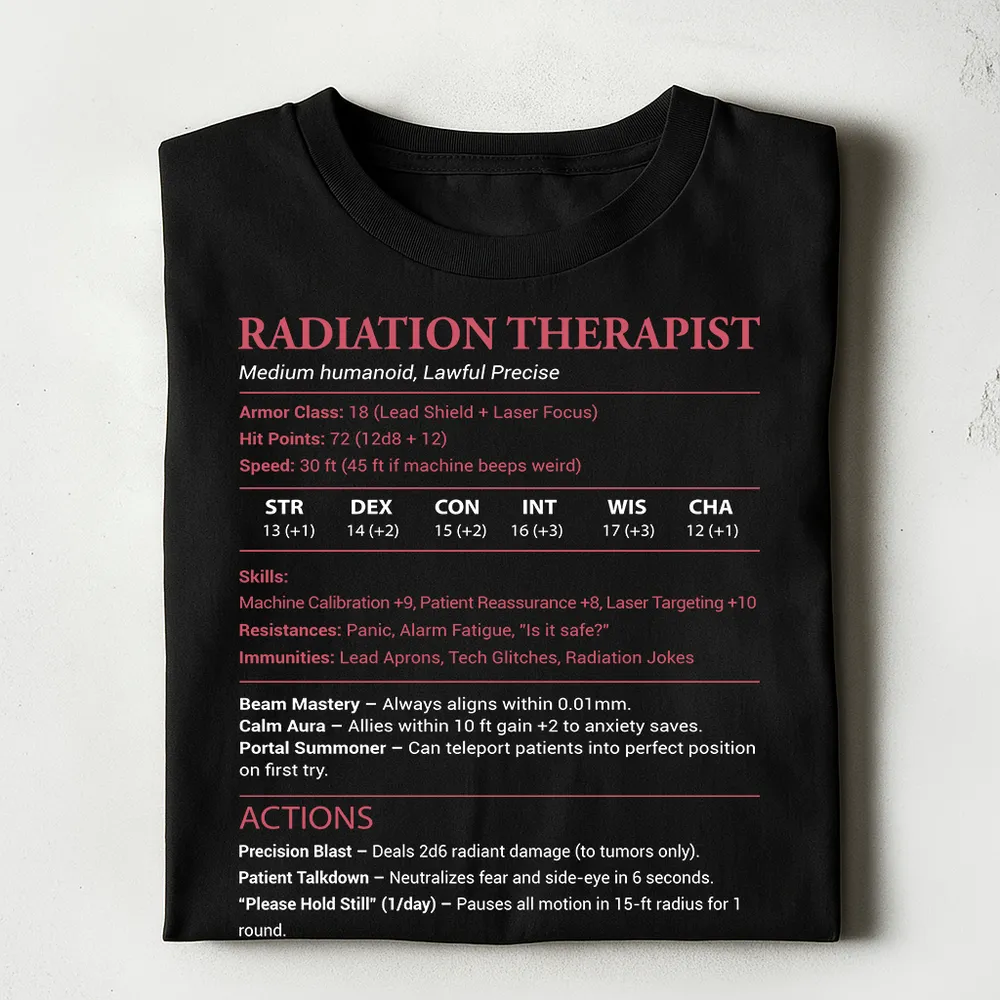 Radiation Therapist Classic Unisex T-Shirt - 1