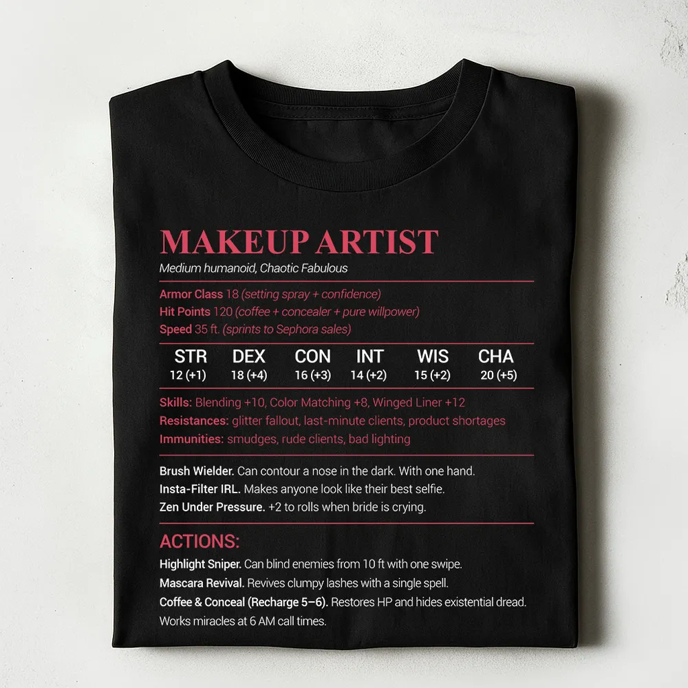 Makeup Artist Classic Unisex T-Shirt - 1