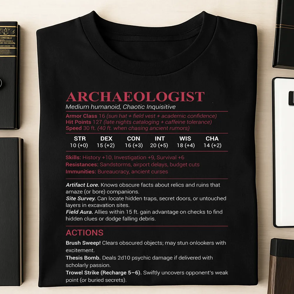 ARCHAEOLOGIST Classic Unisex T-Shirt - 1