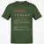 Researcher Stats Classic Unisex T-Shirt - Military Green - 6