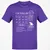 Counselor New Classic Unisex T-Shirt - Purple - 9