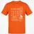 Math Teacher New Classic Unisex T-Shirt - Orange - 8