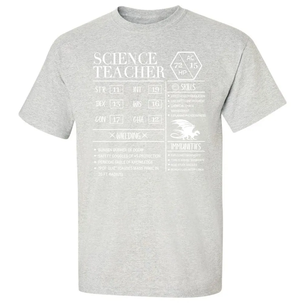 Science Teacher New Classic Unisex T-Shirt - Ash - 2