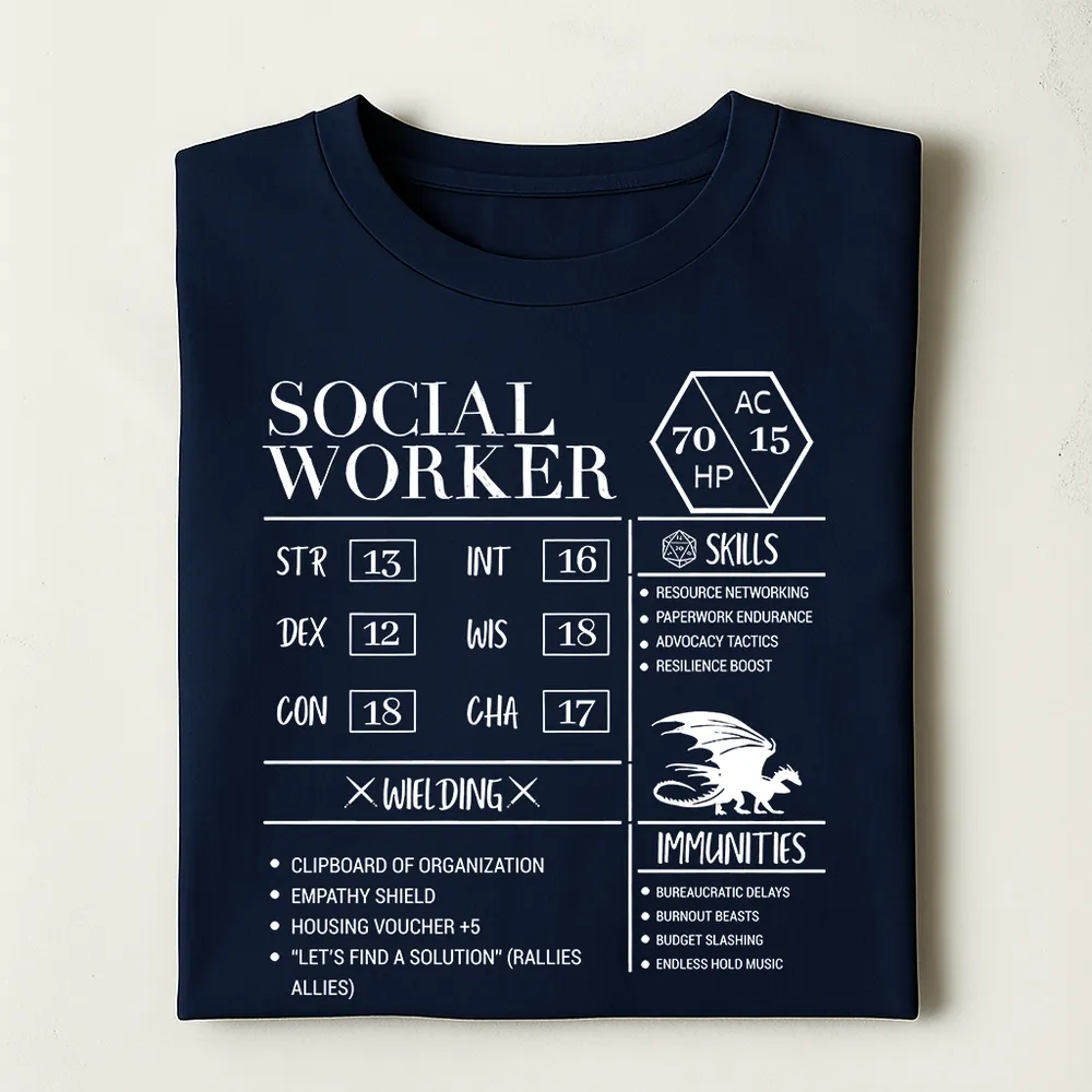 Social Worker New Classic Unisex T-Shirt - 1