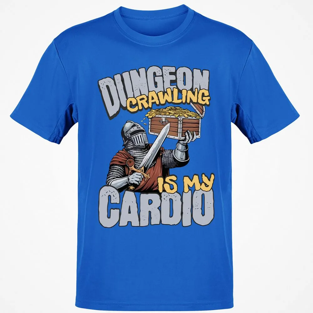 Dungeon Crawling Is My Cardio Classic Unisex T-Shirt - Royal - 11