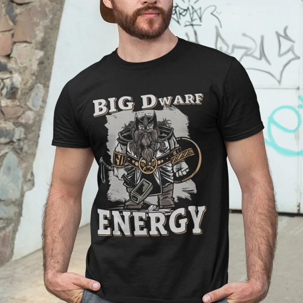 Big Dwarf Energy Classic Unisex T-Shirt - 1
