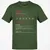 Kid Stats Classic Unisex T-Shirt - Military Green - 6