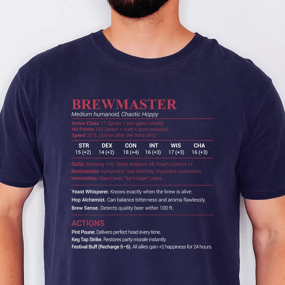 Brewmaster Classic Unisex T-Shirt - 1