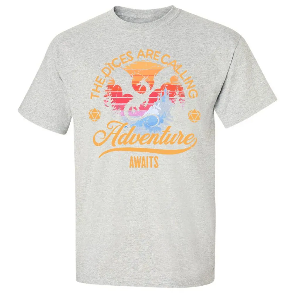 The Dices Are Calling Classic Unisex T-Shirt - Ash - 2