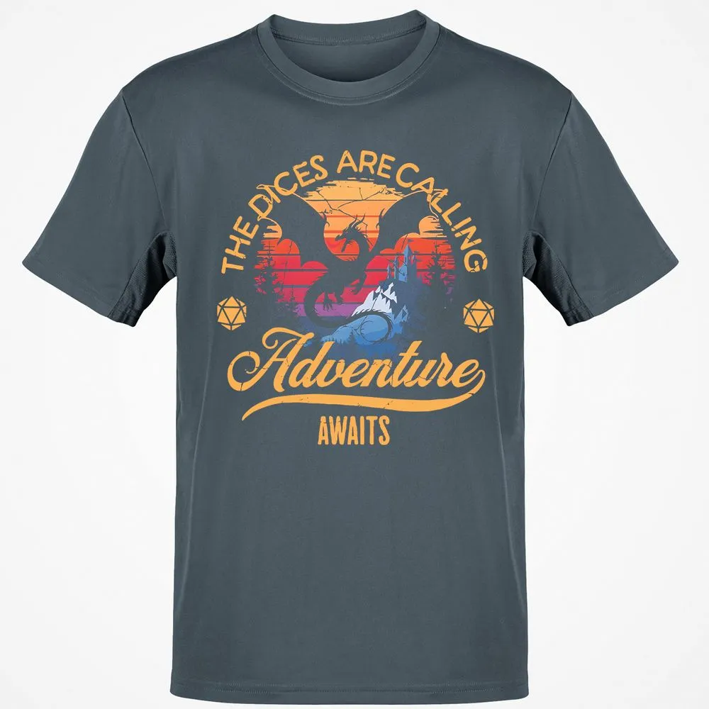 The Dices Are Calling Classic Unisex T-Shirt - Charcoal - 3