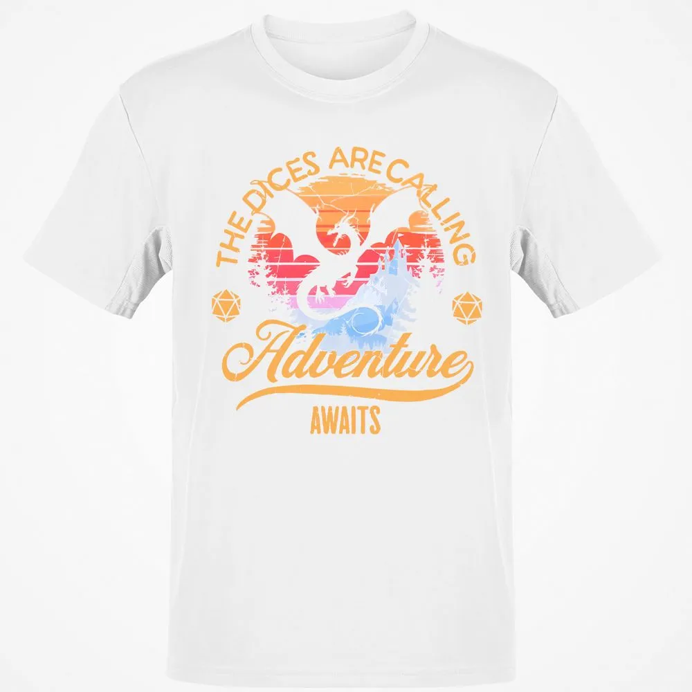 The Dices Are Calling Classic Unisex T-Shirt - White - 12