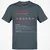 Friend Stats Classic Unisex T-Shirt - Charcoal - 3