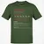 Friend Stats Classic Unisex T-Shirt - Military Green - 6