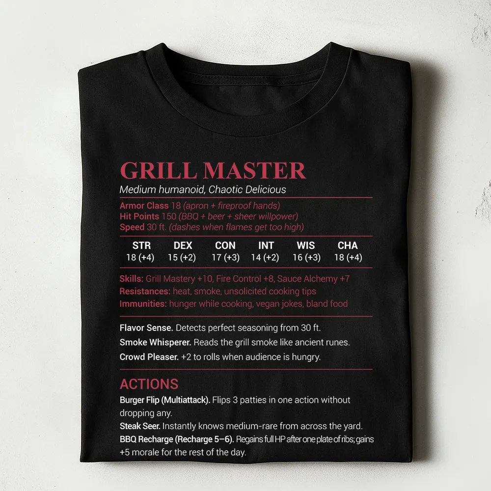 Grill Master Classic Unisex T-Shirt - 1