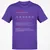 Hunter Stats Classic Unisex T-Shirt - Purple - 9