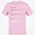 Hunter Stats Classic Unisex T-Shirt - Light Pink - 5