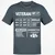 Veteran New Ver. Classic Unisex T-Shirt - Charcoal - 3