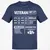 Veteran New Ver. Classic Unisex T-Shirt - Navy - 7