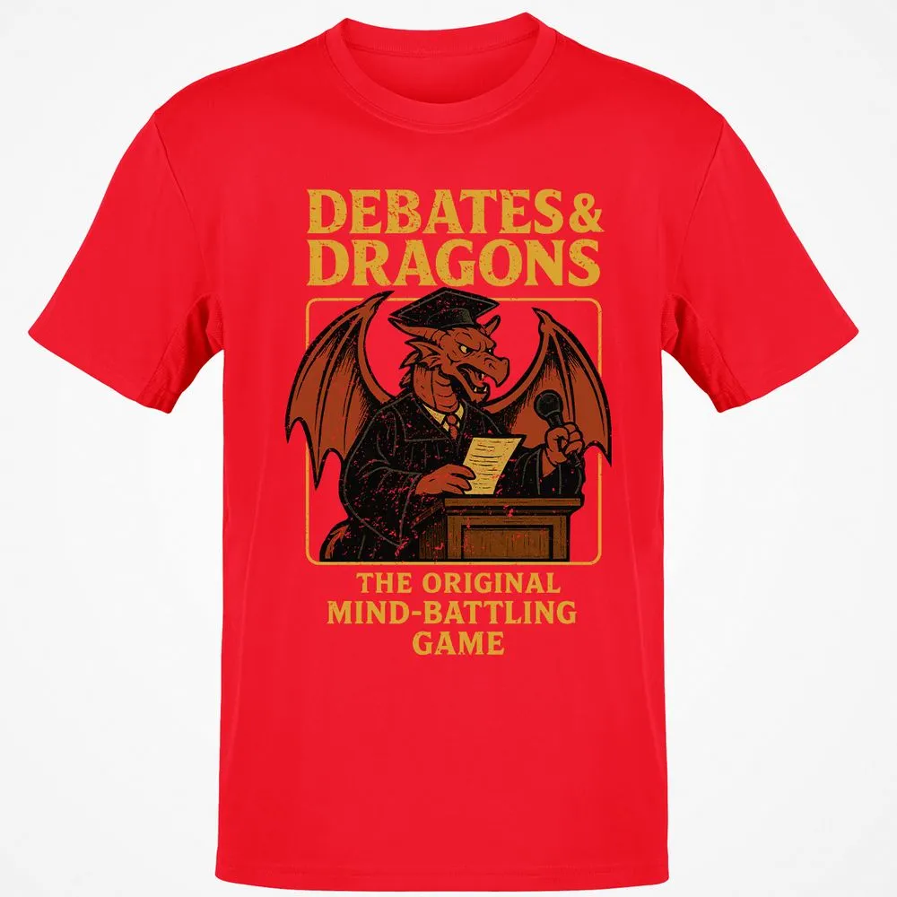 Debates & Dragons Classic Unisex T-Shirt - Red - 10