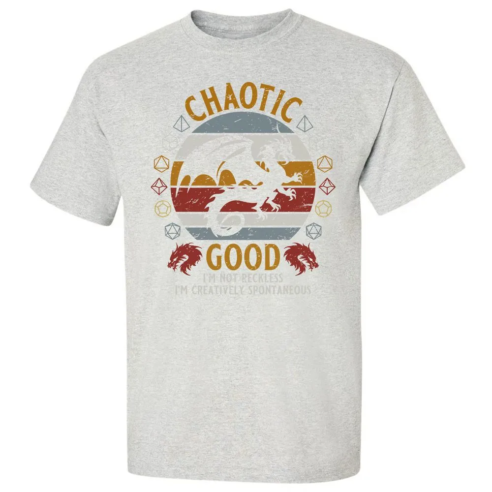 Chaotic Good Classic Unisex T-Shirt - Ash - 2