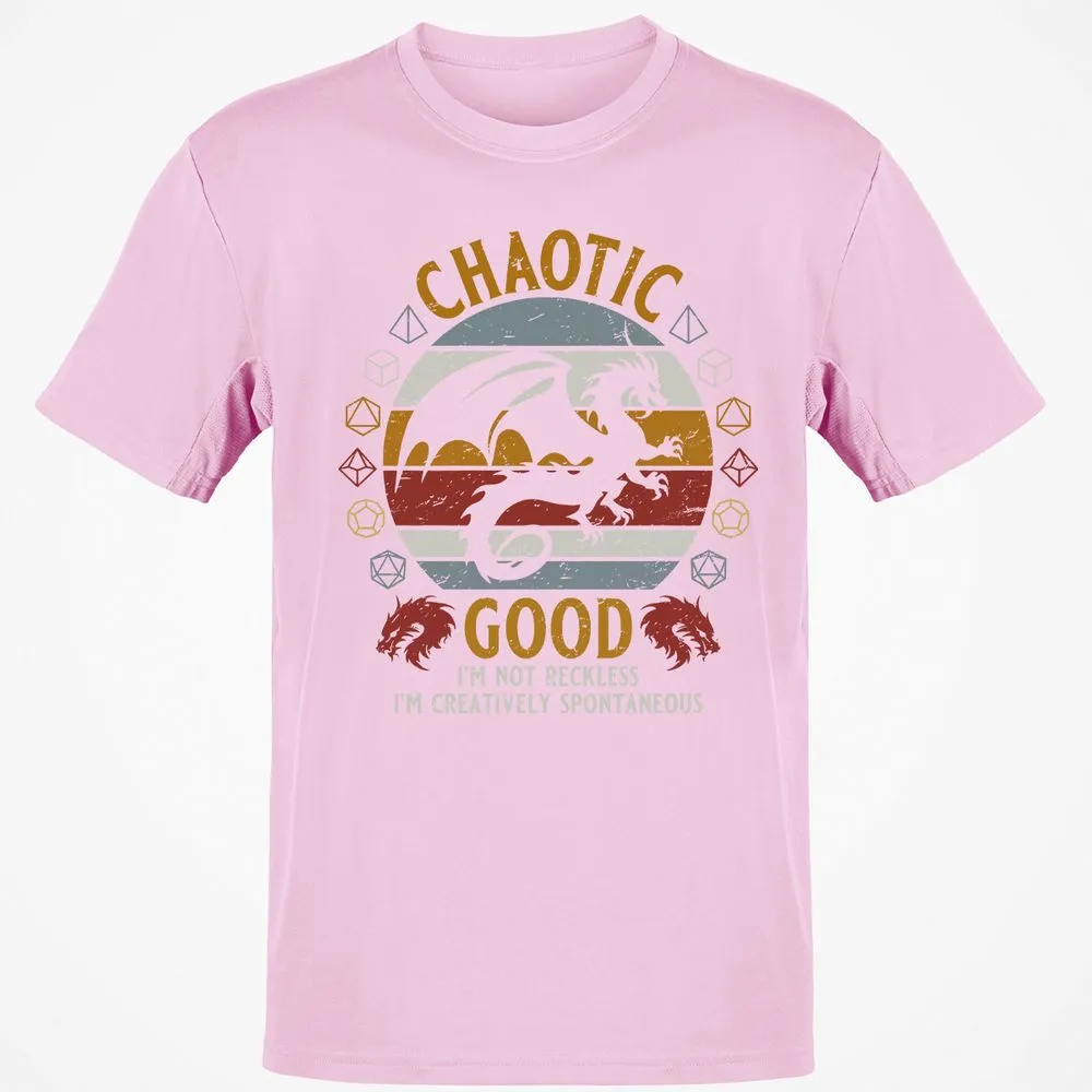 Chaotic Good Classic Unisex T-Shirt - Light Pink - 5
