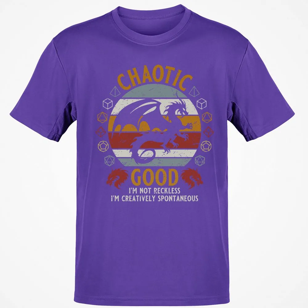 Chaotic Good Classic Unisex T-Shirt - Purple - 9