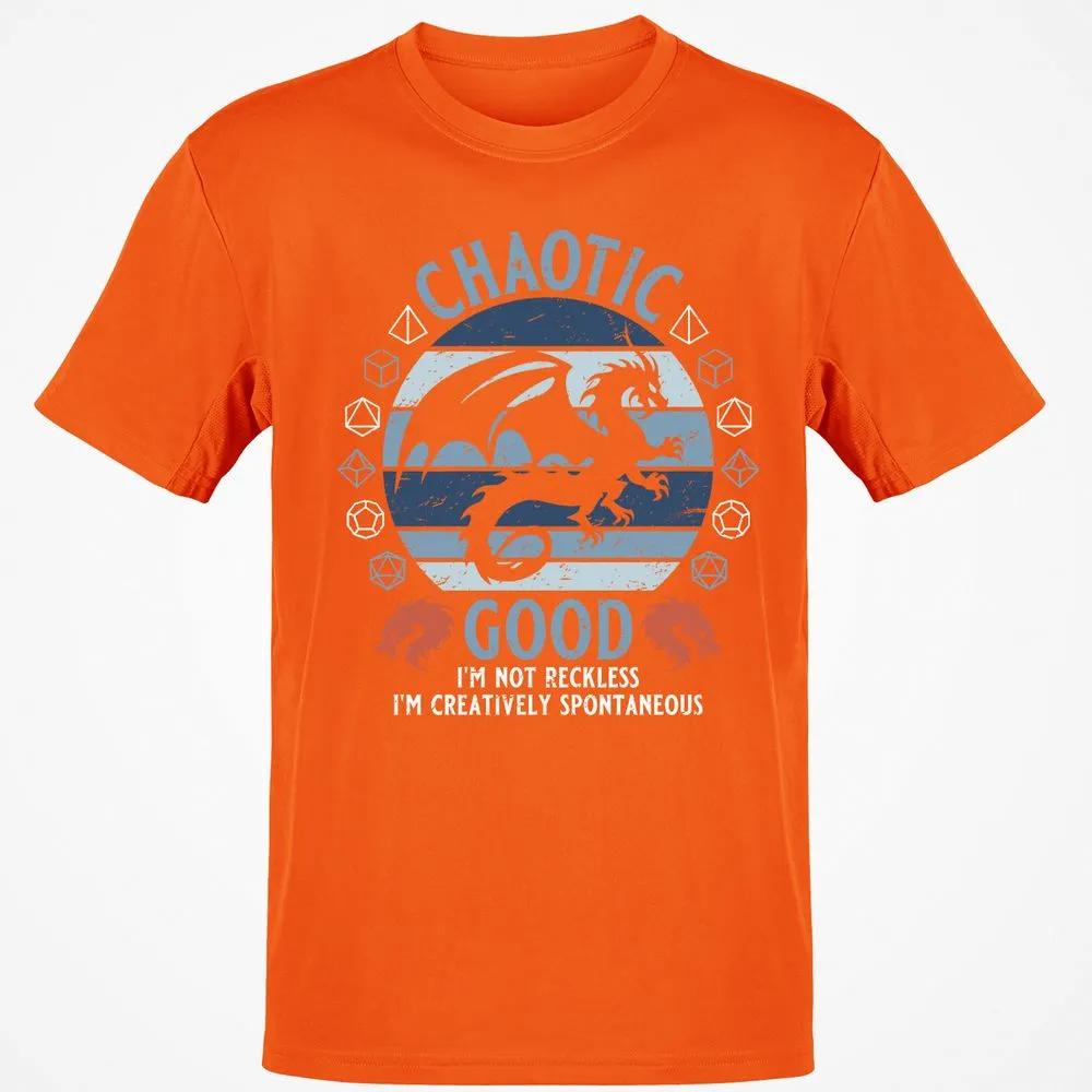 Chaotic Good 2 Classic Unisex T-Shirt - Orange - 8