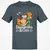 Dungeons & Cats Classic Unisex T-Shirt - Charcoal - 3