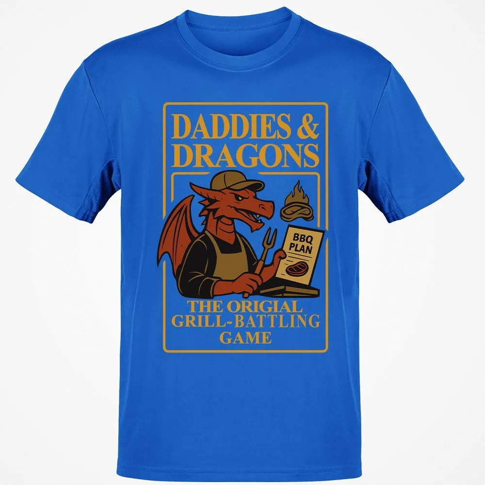 Daddies & Dragons Classic Unisex T-Shirt - Royal - 11