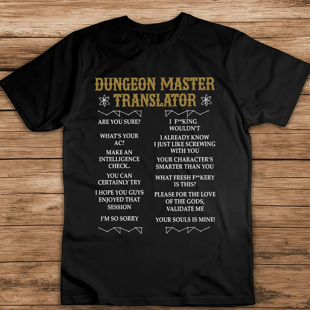 Dungeon Master Translator Classic Unisex T-Shirt - 1