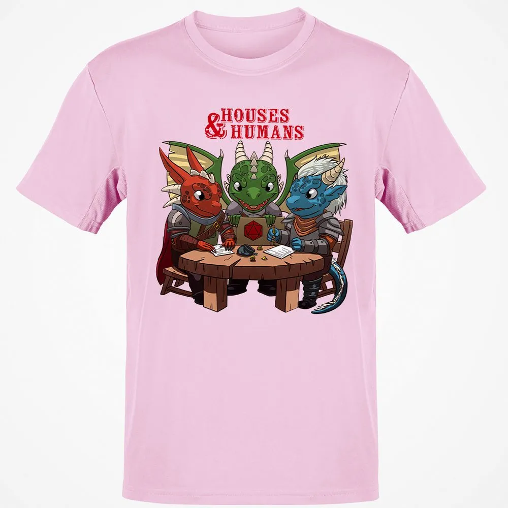 Houses & Humans Classic Unisex T-Shirt - Light Pink - 5