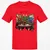 Houses & Humans Classic Unisex T-Shirt - Red - 10