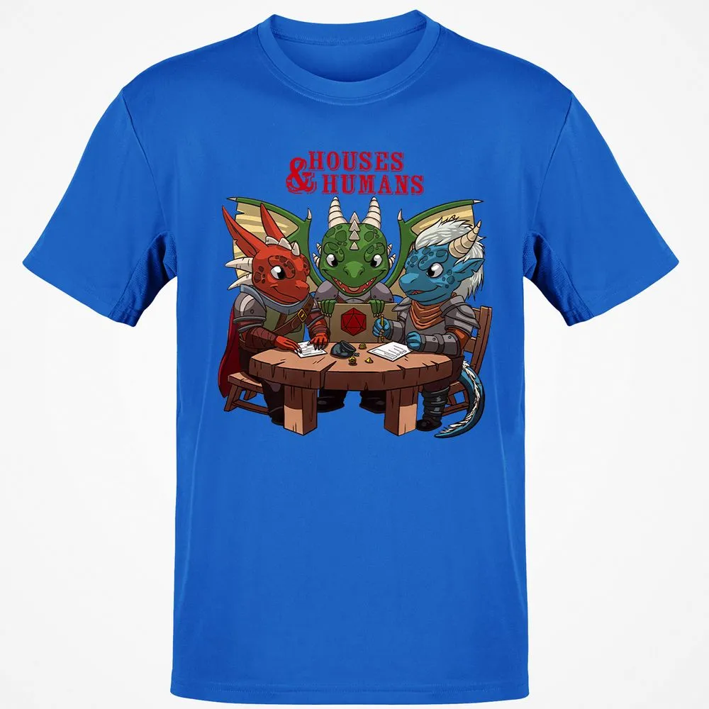 Houses & Humans Classic Unisex T-Shirt - Royal - 11
