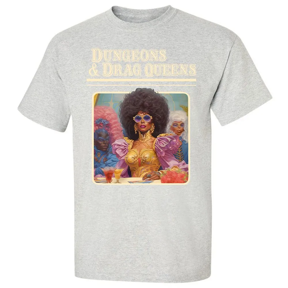 Dungeons & Drag Queens Classic Unisex T-Shirt - Ash - 2