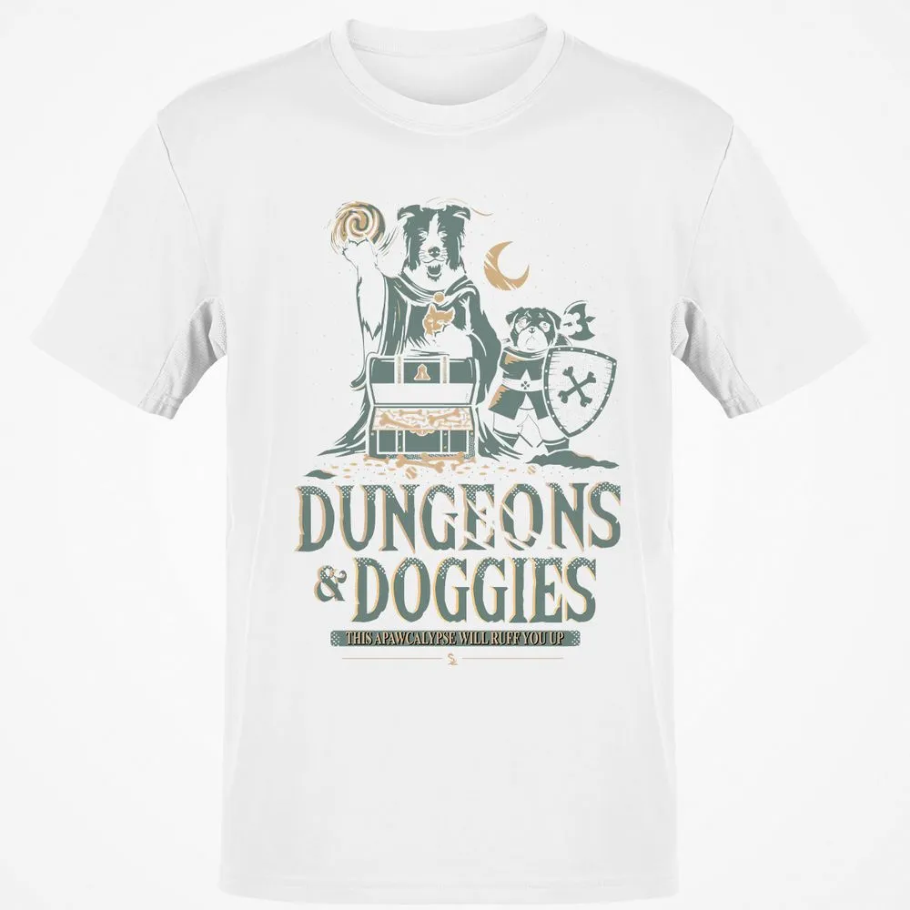 Dungeons & Doggies Classic Unisex T-Shirt - White - 12