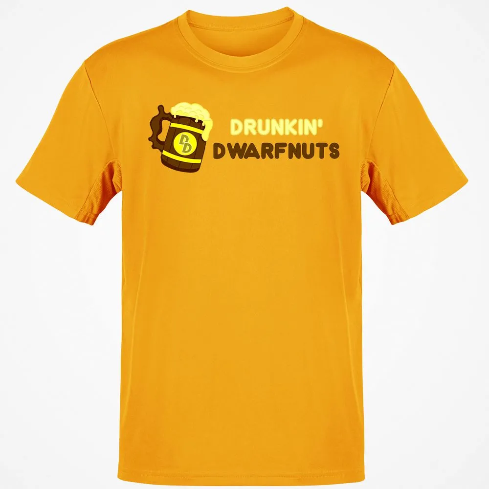 Drunkin' Dwartnuts Classic Unisex T-Shirt - Gold - 4