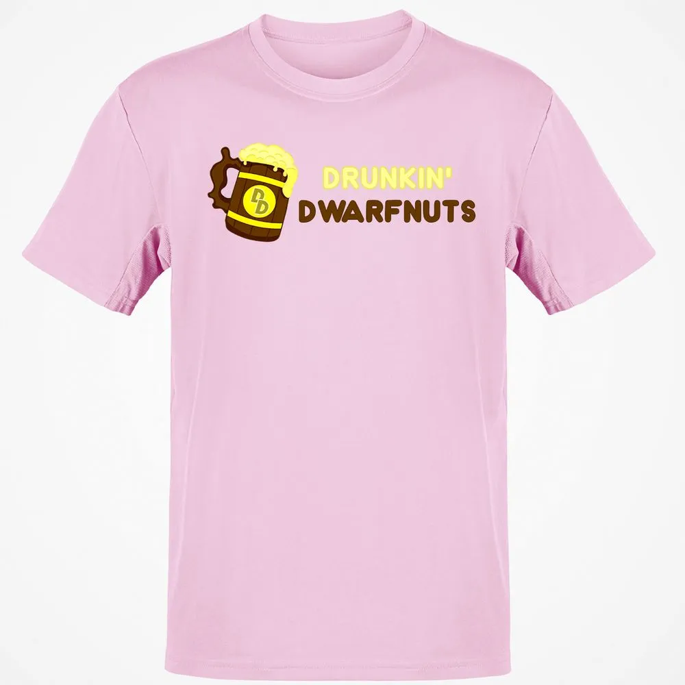Drunkin' Dwartnuts Classic Unisex T-Shirt - Light Pink - 5