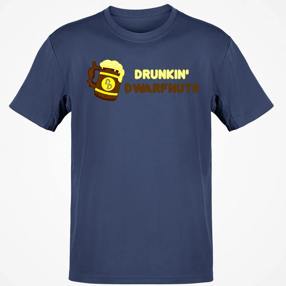 Drunkin' Dwartnuts Classic Unisex T-Shirt - Navy - 7