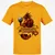 Dumbbells & Dragains Classic Unisex T-Shirt - Gold - 4