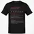 911 Dispatcher Classic Unisex T-Shirt - Black - 1