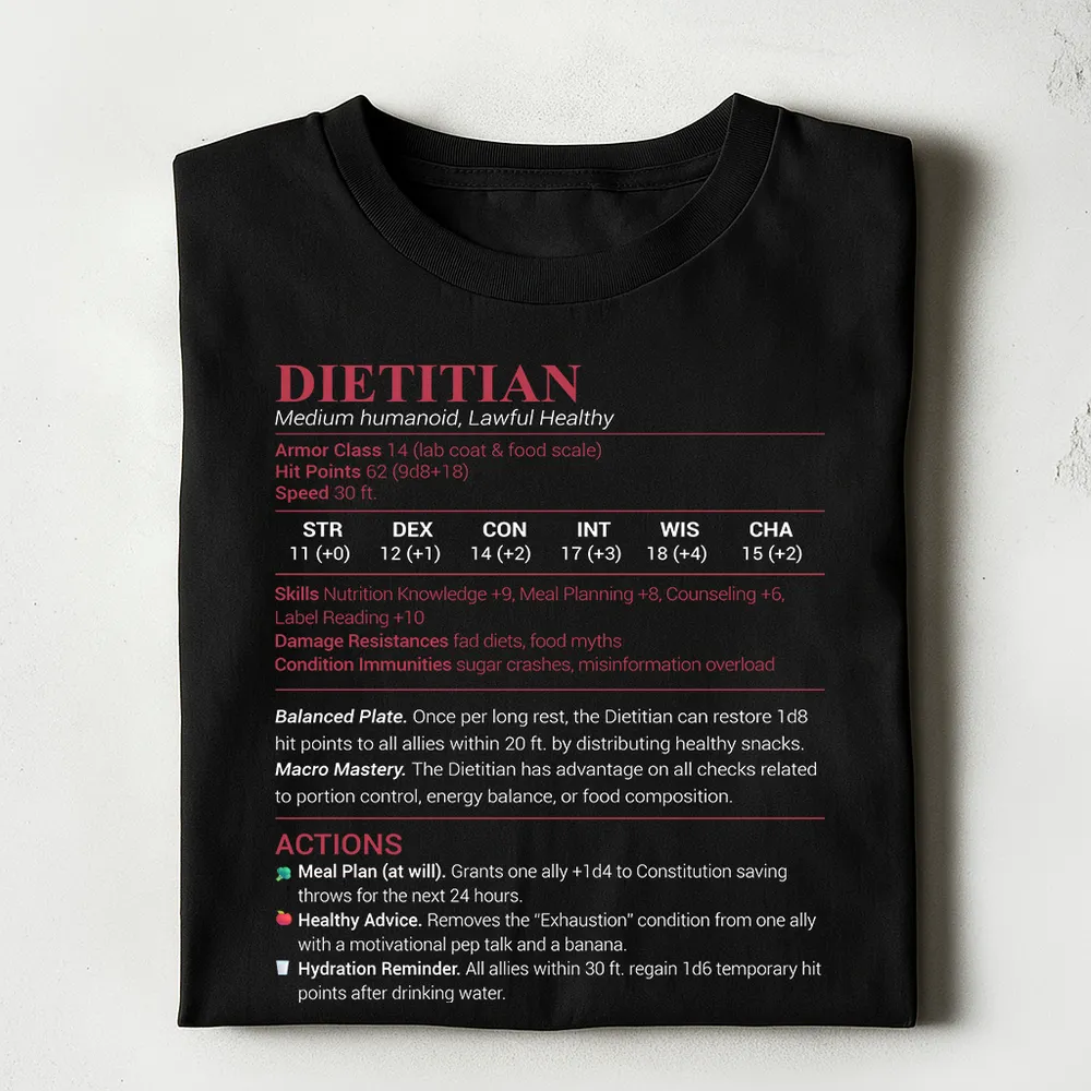 Dietitian Classic Unisex T-Shirt - 1