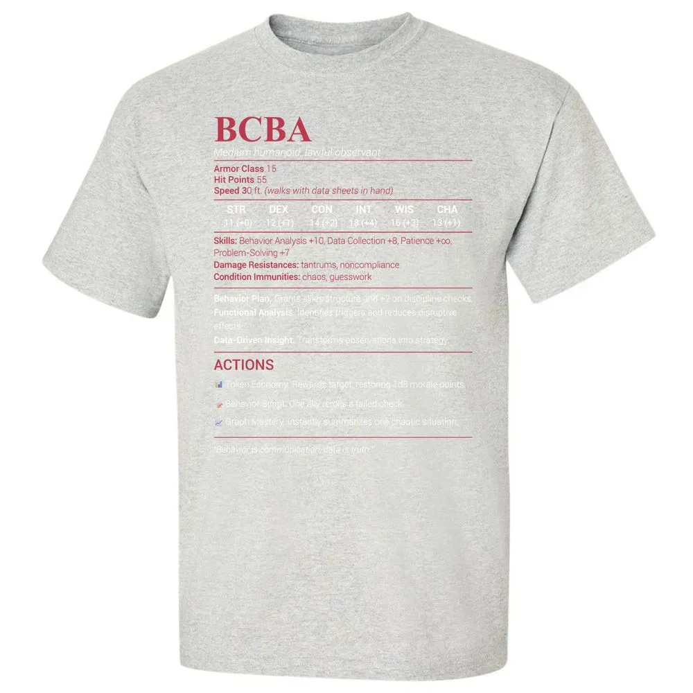 BCBA Classic Unisex T-Shirt - Ash - 2
