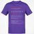 Peer Recovery Specialist Classic Unisex T-Shirt - Purple - 9